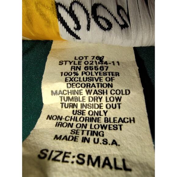 Vintage Silver Threads Emerald Green Jacket, Sz Small Embelished, 80's Zip Up - Picture 4 of 6